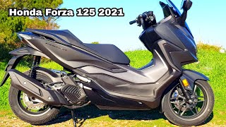 honda forza 125 2021 montage variateur polini embrayage malossi [upl. by Zane24]