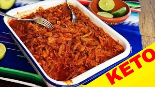 Carne en Salsa de Chile Colorado 🔥 Recetas de comida baja en carbohidratos estilo keto [upl. by Roberto137]