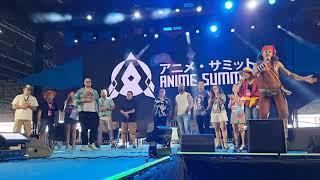 Dubladores de One Piece cantando We Are no Anime Summit 2024 [upl. by Halas622]