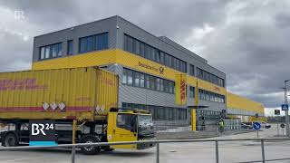 Größtes DHL Paketzentrum in Betrieb genommen [upl. by Fafa]