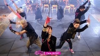 NUEST  Face 뉴이스트  페이스 Music Core 20120317 [upl. by Nolyarb]