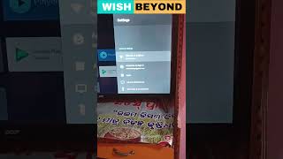 Android TV Wifi Connection  TV ko Wifi se Connect kasie kare  Wish Beyond smarttv [upl. by Sinnej747]