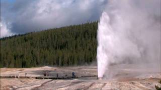 Yellowstone National Park Geyser highlights [upl. by Nyllek792]