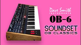 DSI OB6 PATCHES  quotOB CLASSICSquot Soundset  No Talking [upl. by Elaweda]