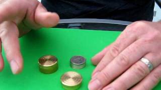 Dynamic coins magic trick [upl. by Elacim]