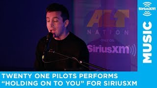 twenty one pilots  quotHolding On To Youquot LIVE  SiriusXM [upl. by Scoter854]