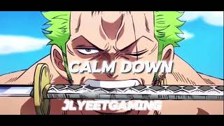 One piece 🛥️ overwhelmed edit ✍️ 🔥 full video added some good tweaks to it [upl. by Blasien]