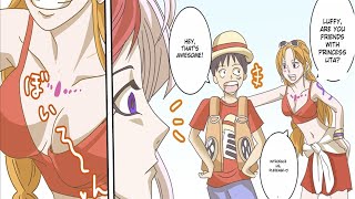 Uta Threatens All The Straw Hat Girls To Stay Away From Luffy [upl. by Daffie]