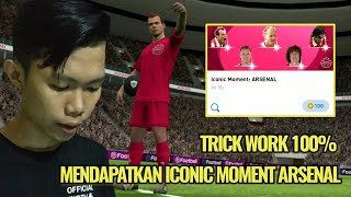 Trick Cara Mendapatkan Iconic L Ljungberg Iconic Moment Arsenal  Pes 2021 Mobile [upl. by Nunnery]