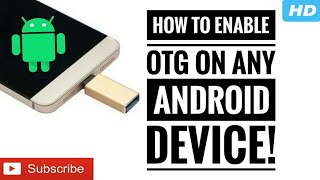 How to get OTG access on any android device ROOT REQUIRED [upl. by Mortensen]