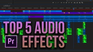 5 Great Audio Effects in Adobe Premiere Pro [upl. by Jerrine154]