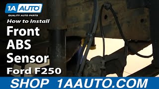 How to Replace ABS Speed Sensor with Harness 0005 Ford Excursion [upl. by Enybor300]