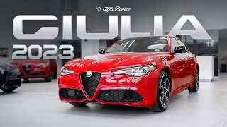 Alfa Romeo GIULIA Veloce 2023  Alfa Rosso  Scotti Alfa Romeo Montreal [upl. by Ahtela]