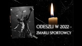 Odeszli w 2022 roku  zmarli sportowcy [upl. by Aciram]