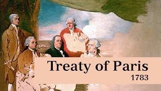 Treaty of Paris 1783 American Revolutionary War [upl. by Akeim]