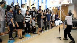 Gather Your People  Bob Hurd OLPS Cantate Domino Choir 15 June 2014 [upl. by Reppiks]