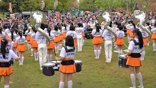 京都橘高校吹奏楽部 2024 Spring March Blume  Standing performance 「AM」ブルーメの丘 Kyoto Tachibana SHS Band 「4ｋ」 [upl. by Gore952]