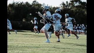 Parker Love 2023 LSM PVI Blackwolf  Fall 2020 Lacrosse Highlights [upl. by Zipporah]