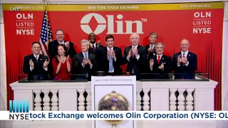 Olin Corporation NYSE OLN Rings the NYSE Opening Bell [upl. by Gnart668]