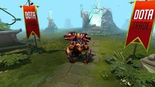 Dota 2 Earthshaker  Bindings of Deep Magma custom animation preview [upl. by Anrev660]