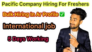 Pacific Company Hiring For Freshers IN Noida Location  pacific internationaljobs jobsearch [upl. by Liek116]