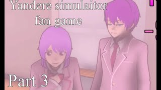 Yandere Sim fan game Himaris love letter part 3 [upl. by Anerhs]