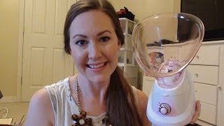 REVIEW CONAIR True Glow Face Steamer [upl. by Ring]