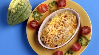 Recette  Gratin de christophines [upl. by Eelatan]