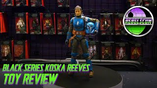 The Black Series Koska Reeves Star Wars Toy Review [upl. by Hildegarde]