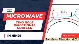 Two Hole Directional coupler in microwave engineering in hindi  microwave engineering [upl. by Hamian]