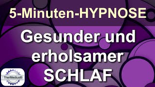 Hypnose Gesunder und erholsamer Schlaf [upl. by Vevay]