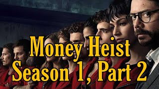 Money Heist Season 1 Part 2  Malayalam review [upl. by Incrocci]