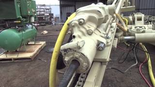 INGERSOLL RAND ECM350 TRACK DRILL [upl. by Lotsyrk]