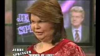 Jerry Springer  Retarded Redneck woman [upl. by Araht]