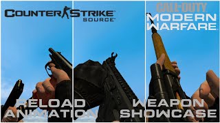 CounterStrike Source  PMRs COD Modern Warfare 2019  Weapon Reloading Showcase 1080p 60FPS [upl. by Rida690]