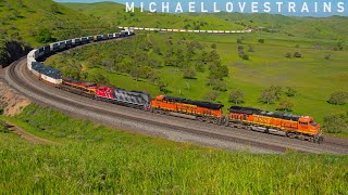 Springtime on the Tehachapi Pass [upl. by Nilcaj]