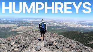 Humphreys Peak  Hiking to the highest point in Arizona [upl. by Lindner]