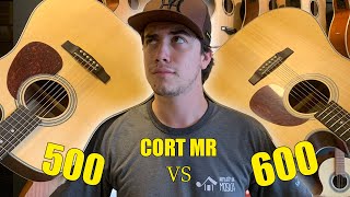 VIOLÃO CORT MR600 VS MR500  QUAL O MELHOR REVIEW  COMPARAÇÃO [upl. by Harding]