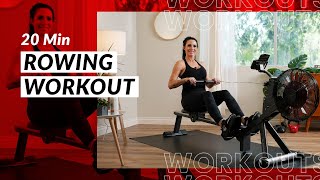 20 Min Rowing Workout [upl. by Montford]