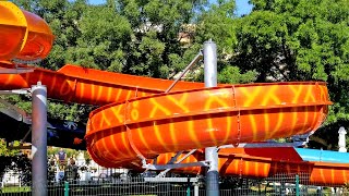 Red Body Water Slide at Kuban Resort amp Aquapark [upl. by Voccola417]