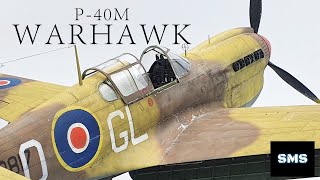 Curtiss P40M Warhawk Trumpeter 132 Full build aircraft model kit [upl. by Dyraj450]