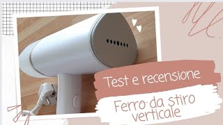 TESTRECENSIONE PHILIPS FERRO DA STIRO VERTICALE SERIE 3000 [upl. by Ditmore]