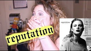 REPUTATIONTAYLOR SWIFT l ALBUM REACTION [upl. by Harbert]