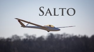 Pat Teakle Salto Slope Soaring on Selsley Common UK [upl. by Lidah]