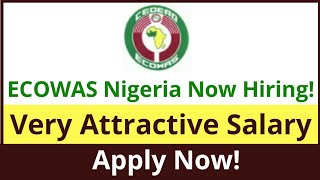 Nigeria jobs  ECOWAS 2019 Recruitment Apply now [upl. by Wetzel597]