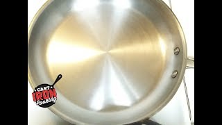 How To Season A Stainless Steel Pan Advanced Version [upl. by Beshore]