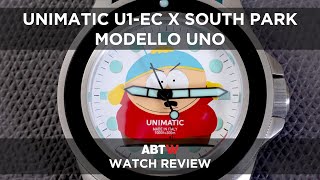 UNIMATIC x SOUTH PARK quotCartmanquot Modello Uno Ref U1EC Watch Review [upl. by Yrrak425]