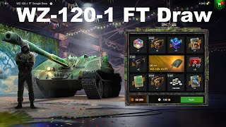 WZ1201 FT Draw WoT Blitz  Hunt for Black Certificate and OP Tank Destroyer 10 accounts  2 tries [upl. by Aliekat178]