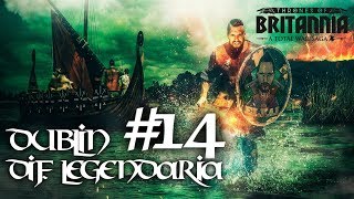 TOTAL WAR THRONES OF BRITANNIA CAMPAÑA VIKINGOS DUBLÍN LEGENDARIA14 [upl. by Noemys]