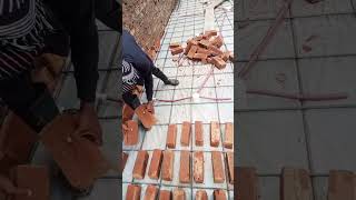 Arranging bricks youtubeshorts construction shorts [upl. by Klump]